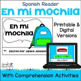 Spanish School Supply Reader Material Escolar Print & Boom