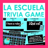 Spanish School Vocabulary Trivia Game