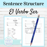 sentence structure worksheet teachers pay teachers