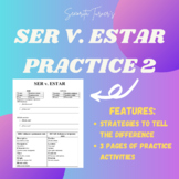 Spanish Ser versus Estar Review and Practice 2