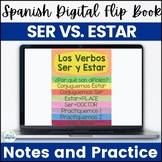 Spanish Ser vs Estar Digital (Google Drive™) Flip Book