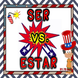Spanish Ser vs. Estar Grammar Notes and Practice Powerpoin