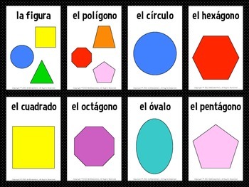 shapes in spanish powerpoint