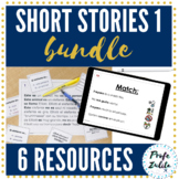 Spanish Short Stories Bundle 1 | Short Story Task Cards
