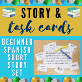 Spanish Short Story for beginners | Question Task Cards FREE