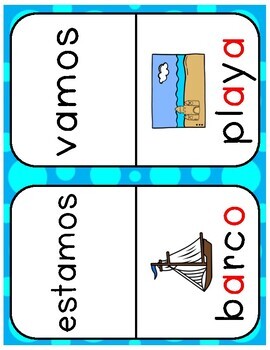 Spanish Sight Word Pyramid Sentences Set 2 by Dos Mundos Dual Language
