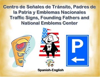 Preview of Spanish Signs and National Emblems / Letreros y Emblemas Nacionales in a Station