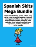 Spanish Skit Bundle 36 Dialogues on Popular Topics