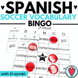 Spanish Soccer Vocabulary Lists, Bingo Game Spanish Sports
