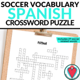 Spanish Sports Activity Soccer Vocabulary Words Spanish Cr