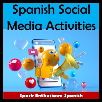 Preview of Spanish Social Media Bundle - Las Redes Sociales