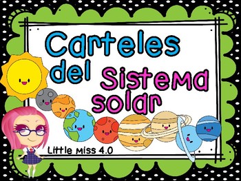 Preview of Spanish Solar System Posters