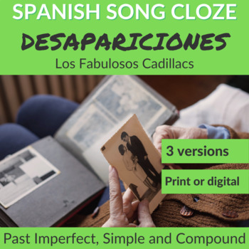 Preview of Spanish Song: Desapariciones by Los Fabulosos Cadillacs - Past