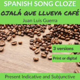 Spanish Song: Ojalá que llueva café by Juan Luis Guerra - 