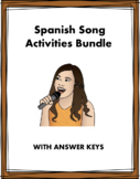 Spanish Song Activities Bundle: Shakira, Enrique, Celia Cr