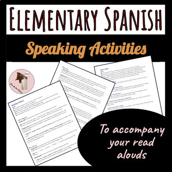 Preview of Spanish Speaking Activities Guide