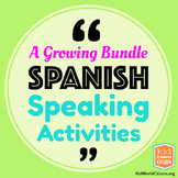 Spanish Speaking Activities for Communication Practice ~ A