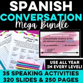 Spanish Speaking Activity Mega Bundle Weekend Chat, Find S