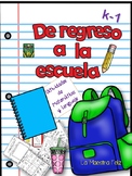 Spanish Speaking Back to School/ De regreso a la escuela