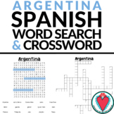 Spanish Speaking Countries Worksheet Argentina Unit Word S