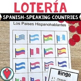 Spanish Speaking Countries Flags Bingo Game 