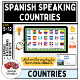 Spanish Speaking Countries: Flags, Maps, Capitals, and Fun Facts