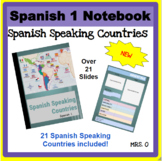 Spanish Speaking Countries Interactive Notebook
