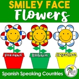 Spanish Speaking Countries SMILEY FACE Flowers