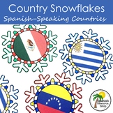 Spanish Speaking Countries Snowflakes