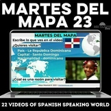 Spanish Speaking Countries Travel Videos martes del mapa 2