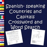 Spanish-Speaking Countries and Capitals Puzzles