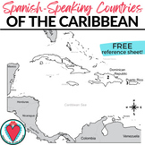 Spanish Speaking Countries MAP of Caribbean Hispanic Herit