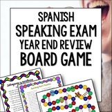 Spanish Speaking Final Exam Review Game and Practice - Tob