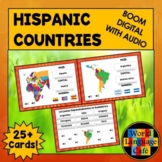 Spanish Speaking Countries Boom Cards, Spanish Boom Cards,