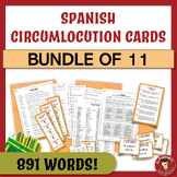 Spanish Speaking Practice - Vocabulary Circumlocution Card