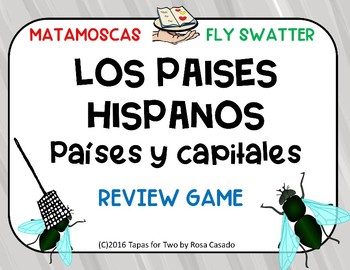 Preview of Spanish Speaking countries Review Game