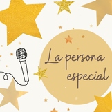 Spanish: Special Person Interview Activity Template - ¡La 
