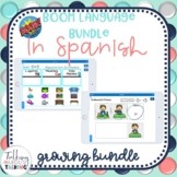 Spanish Speech Therapy Language Concepts Boom Cards