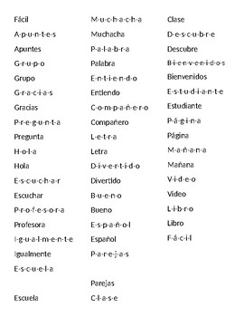Spanish Spelling Activity to Practice Spanish Alphabet by Sra BiCi