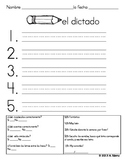 Spanish Spelling - El Dictado