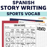 Spanish Sports Vocabulary Roll a Story Los Deportes Writin