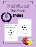 Spanish Sports-Vocabulary Tracing Handwriting Worksheets &
