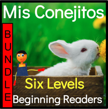 Preview of Spanish Spring Guided Reading Books - Levels A-D and Writing Prompts