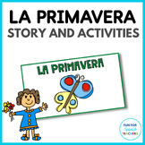 Spring Season in Spanish -  La primavera: Story and Activities