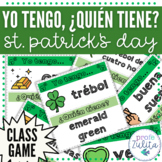 Spanish St. Patrick's Day Activity Game | Yo Tengo Quién t