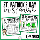 St Patrick's Day in Spanish Activity Pack Bundle - Dia de 