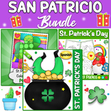 Spanish St. Patrick's Day Bundle - Craft, Bulletin Board, 
