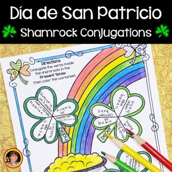 Preview of Spanish St. Patrick’s Day Tense Review | El Día de San Patricio
