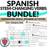 Spanish Stem Changing Verbs Activities, Games - Spanish Gr
