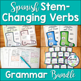 Spanish Stem Changing Verbs Grammar Bundle
